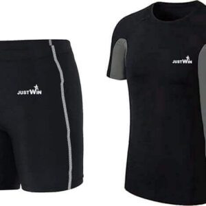 JustWin Swimwear Half Sleeve T-Shirt and Shorts for Men/Boys